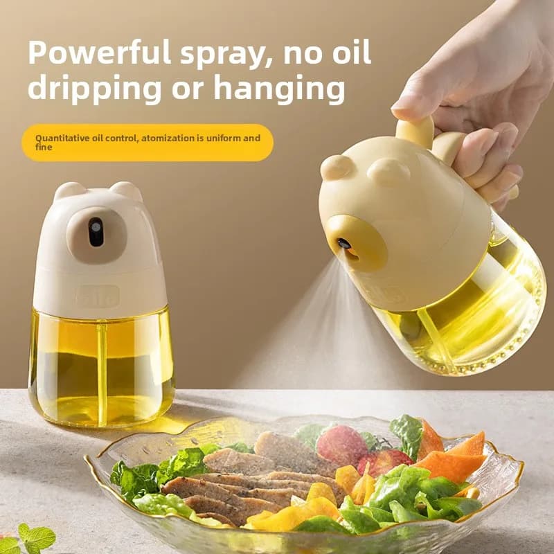 Mengbear glass oil sprayer for kitchen, air fryer, bottle spray for food oil, atomizer.
