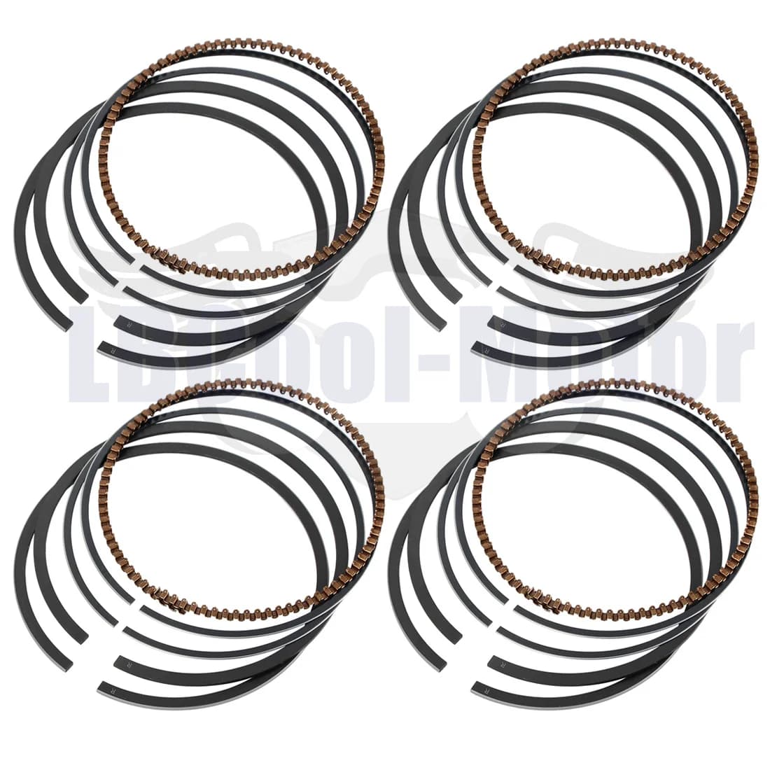 4 set 71mm Standard Cylinder Piston Rings For HONDA CBR900RR CBR919RR Fireblade 1996-1997 CBR 900 919 RR 13011-MAS-305