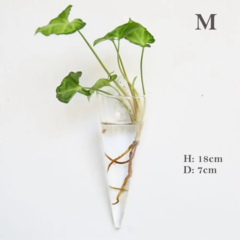 Irregular Shape Aquarium Purifying House Decorations Glass Handicraft Flower Jar Plant Container Flower Jar Hydroponic Vase