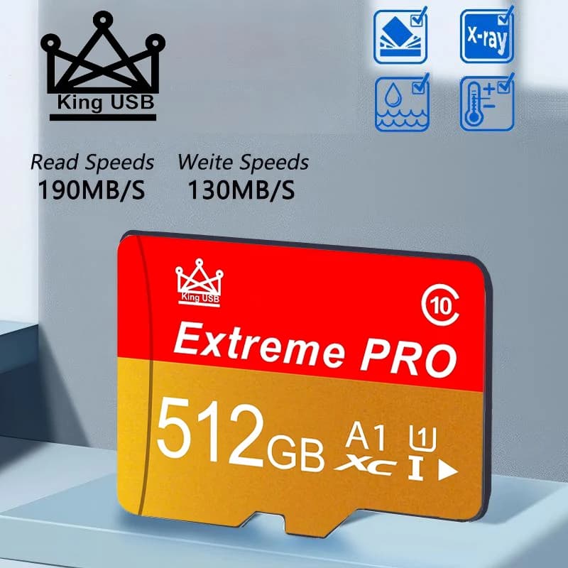 Play PRO MicroSD Express Card/512GB/256GB,4K Video,Mem ory Cards for Game Consoles Up To 900MB/s for Nintendo Switch 2