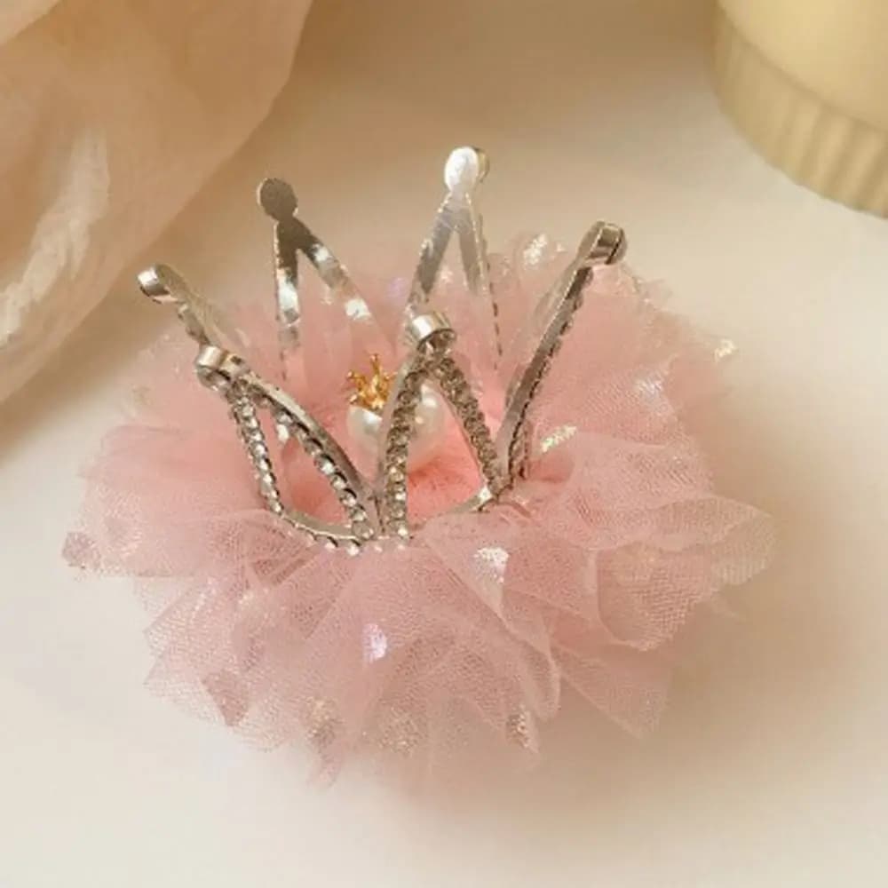 Accessories for Capelli in Forma di Corona Fatata con Perle, Fermaglio in Lega, Fermacapelli per Girls