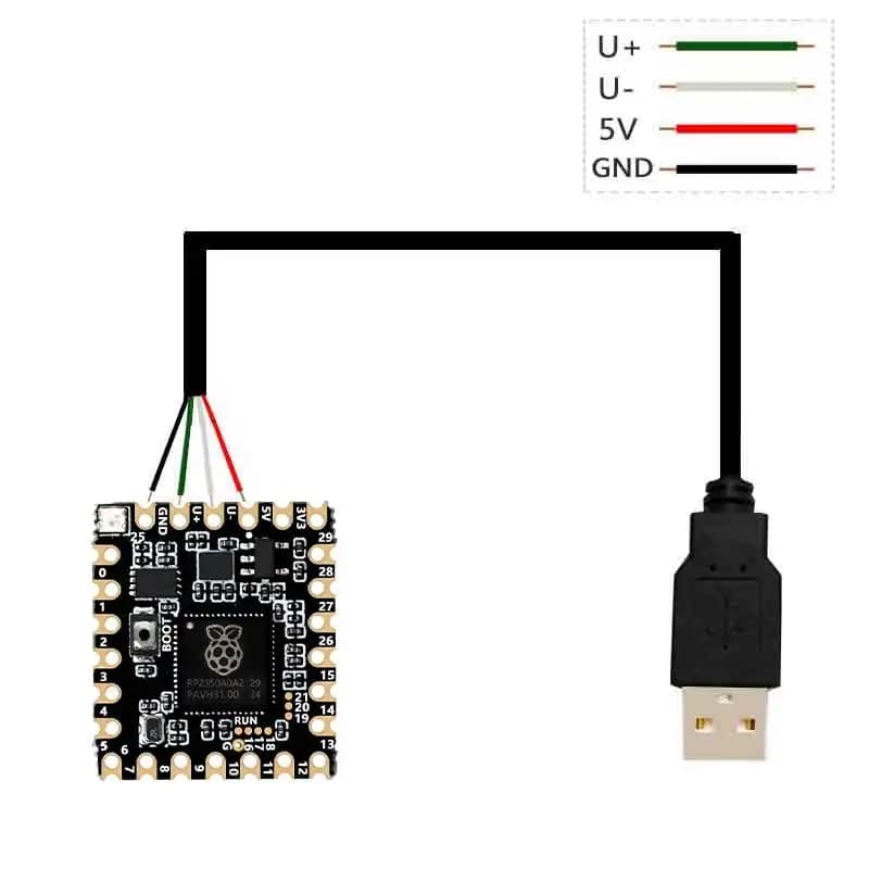 Raspberry Pi Pico 2 RP2350 Core A Scheda di Sviluppo Micro RP2350-Core-A