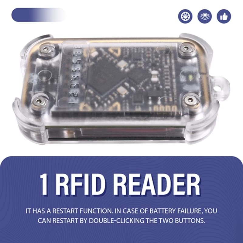 【ACQUISTA AGORA】 Emulatore lettore di chip intelligente RFID Camaleonte V2.0 Emulatore di smart card 125Khz 13,56Mhz Decodifica scheda Ripart Duplicatore NFC
