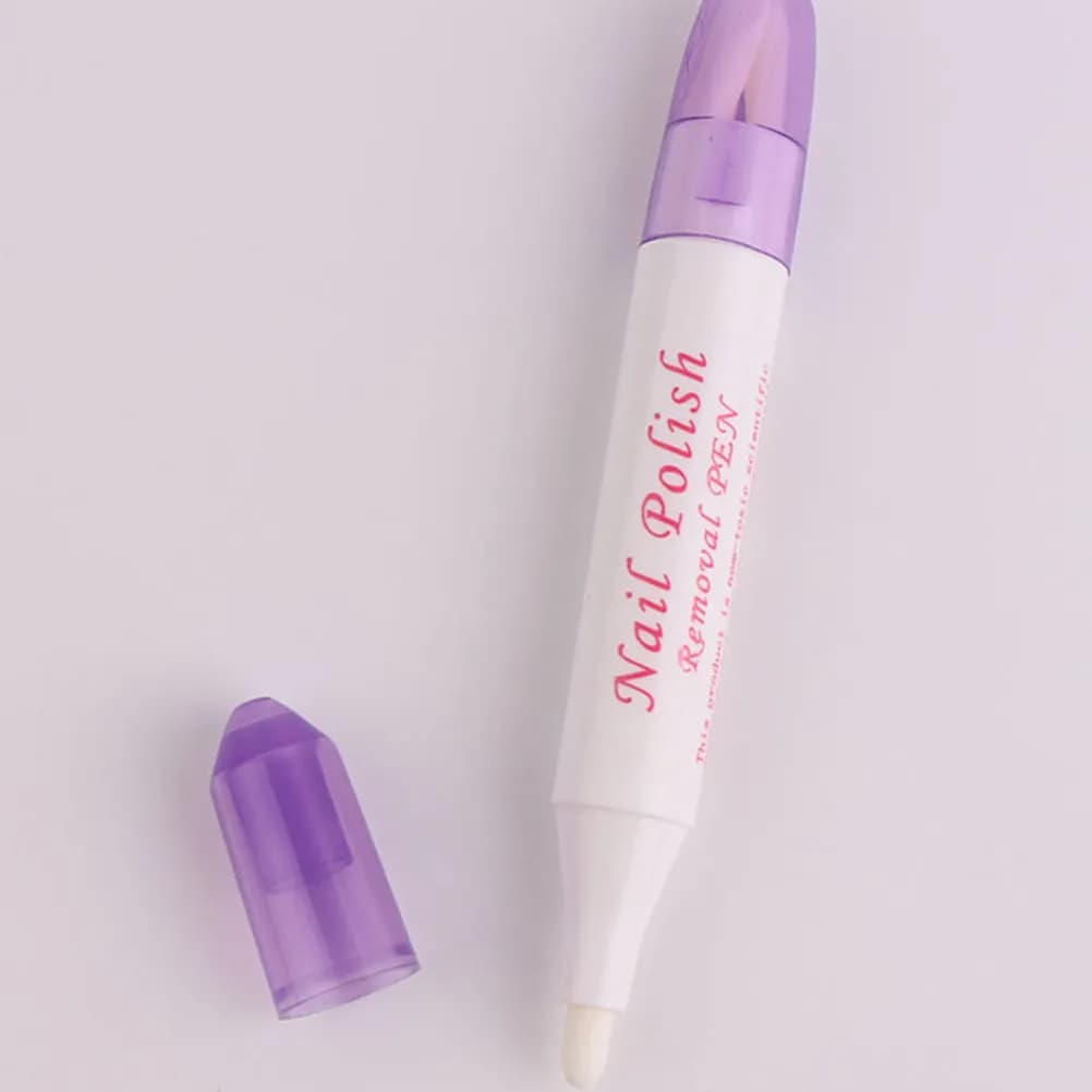 Pen to remove nail polish, 5 pieces, compact and reusable design, for quick correction of manicure at home or professional