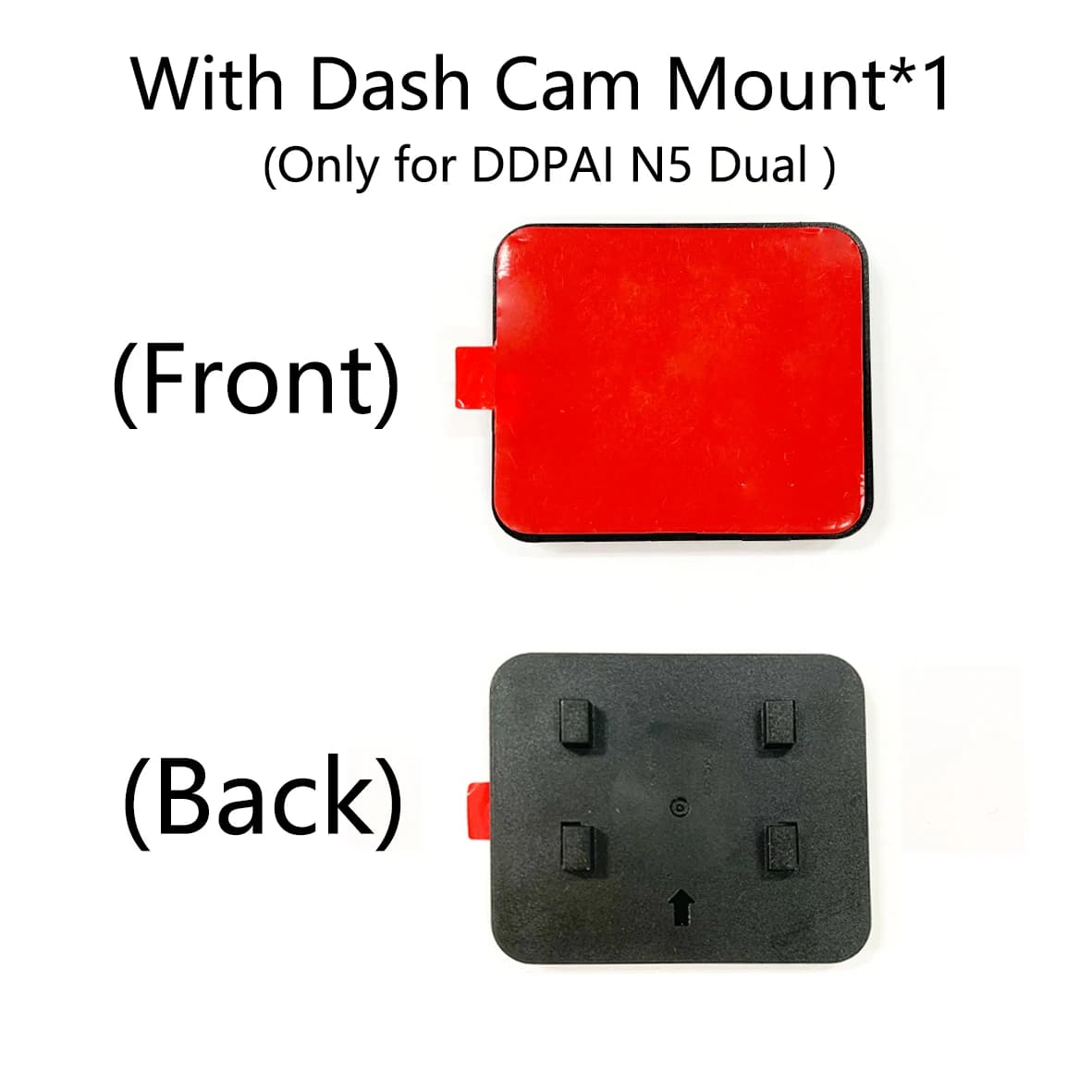 For Dash Cam DDPAI N5 double mounting