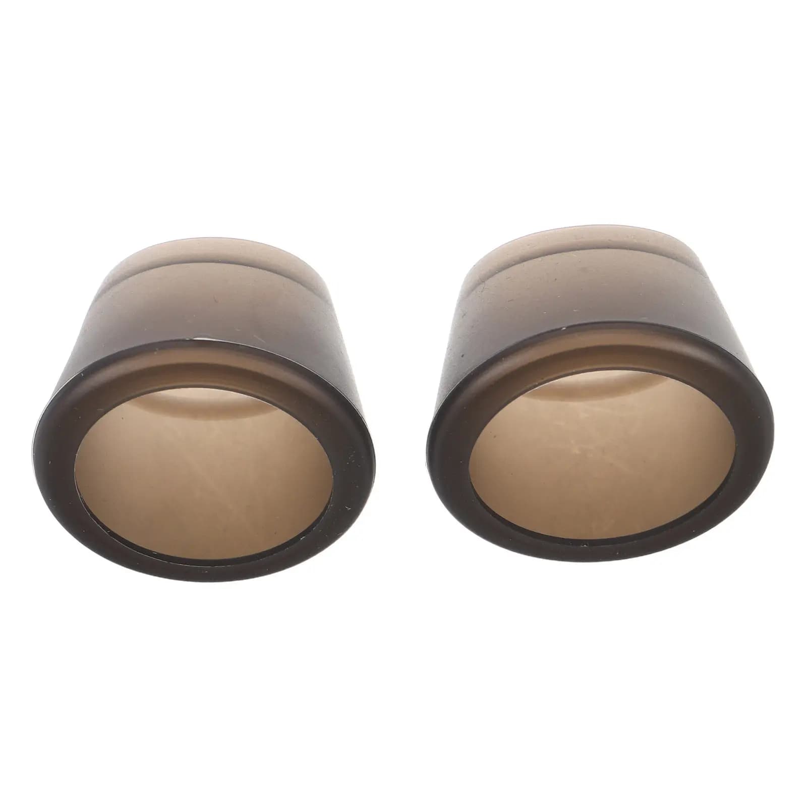 Set di 2 tappi per impugnatura racchetta da tennis, resistenti all'usura, accessori protettivi per migliorare la presa, coperchi terminali per racchette da tennis