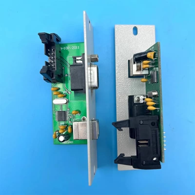Interface card plateter by cutting serial port adapter card