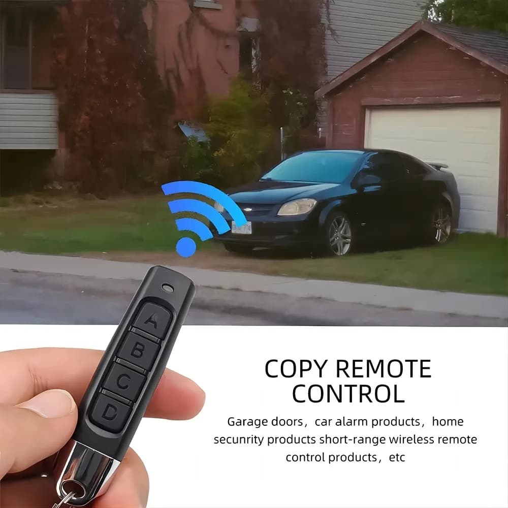 Replicatore telecomando wireless RF Clone apriporta garage telecomando porta elettronica, telecomando pompa acqua 433 mhz