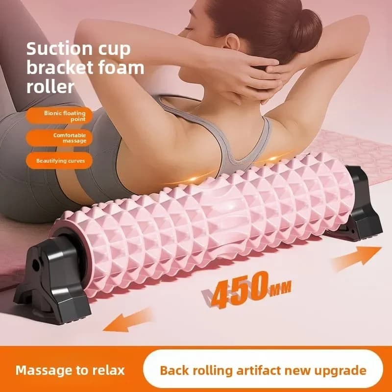 Pratico Bestseller: Rullo in Schiuma Assorbente per Rilassamento Muscolare, Massaggio Professionale, Drenaggio Meridiani, Accessorio per Yoga