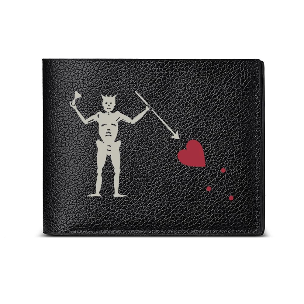 Man With Arrow Pointing To Heart Fashion Wallet For Casual Business Style