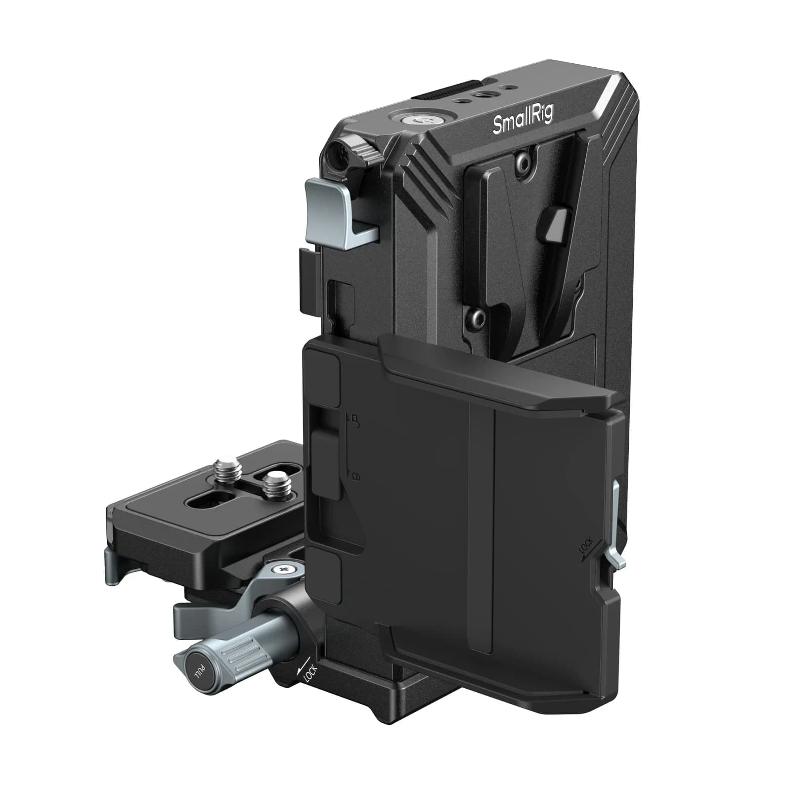 SmallRig Compact V-Mount Battery Mount Kit 180° Rotatable Screen Protector Arca-Swiss Quick Release Plate For Camera Tripod 5227