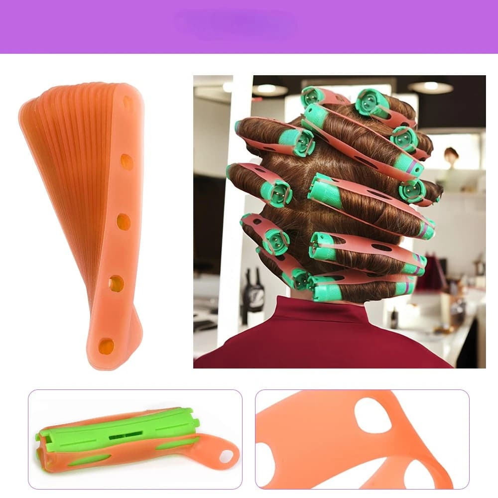 10/20 pz Anelli Per Capelli Forcelle Perm Elastico Resistente Al Calore Traceless Digitale Aste Fredde Elastici Elastici