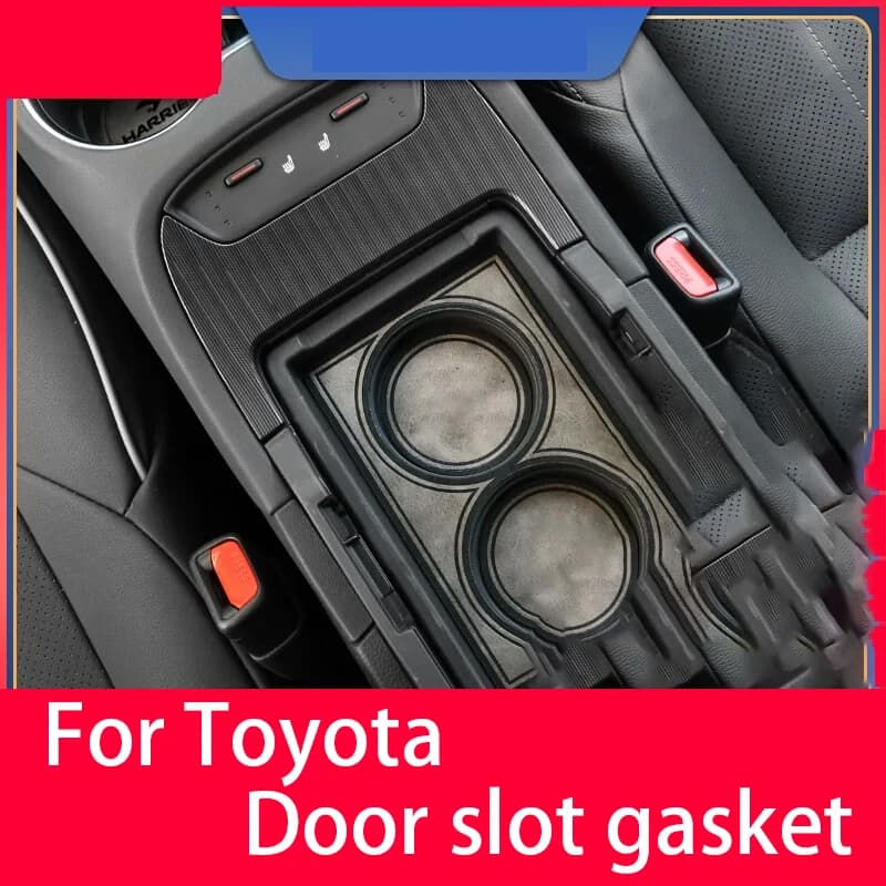 Per Toyota Harrier Venza XU80 2020 2022 2024 Porta slot Zerbino tazza d'acqua scatola di immagazzinaggio tappetino antiscivolo