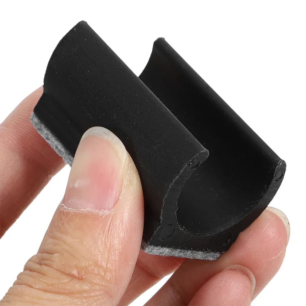 6 Pezzi Tappi a U per Gambe di Sedie, Cuscinetti in Feltro Antiscivolo, Protezioni per Pavimenti, Cuscinetti per Mobili per Sedie su Pavimenti in Legno, Piedini in Feltro per Mobili