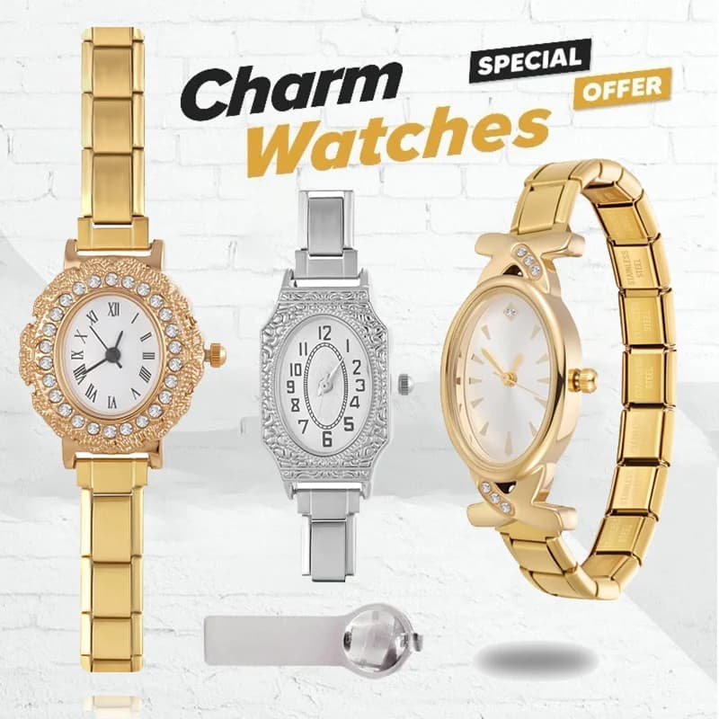 Women's Mens DIY 9MM Width Italian Elastic Charm Stainless Shiny Zircon Oval Watch Bracelet Bangle For Party Friend Jewelry Gift