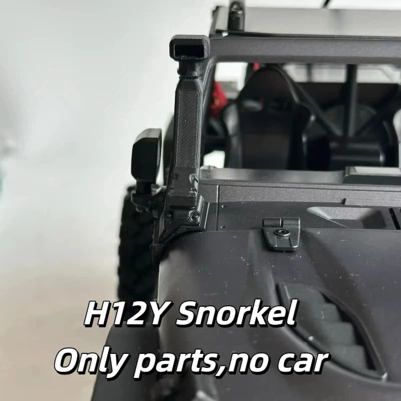 Snorkel H12Y per RC Crawler: Accessorio di Modifica Non Distruttiva per Auto RC da Arrampicata e Veicoli Fuoristrada - Parte Decorativa Esterna