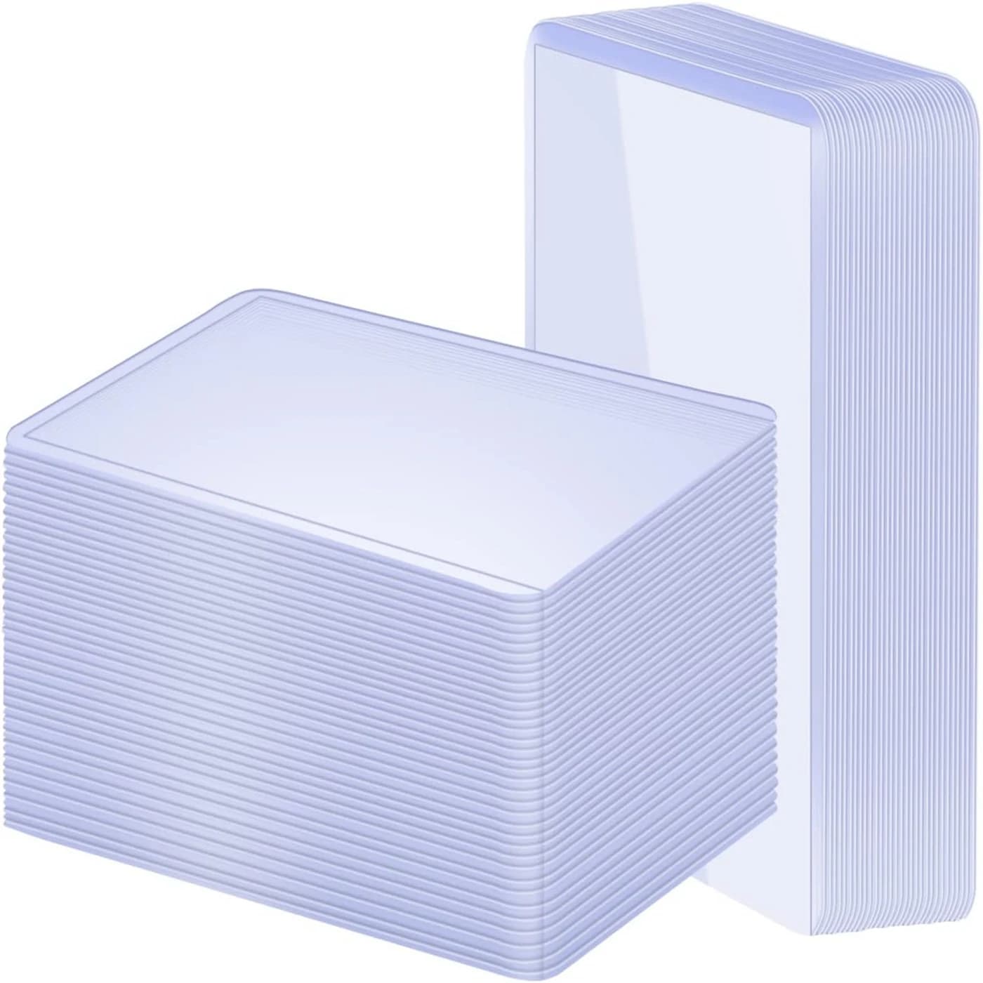 25 buste per carte in plastica dura, display per album, per cartelle protettive per trading di baseball Yugioh, supporto per raccoglitori di giochi