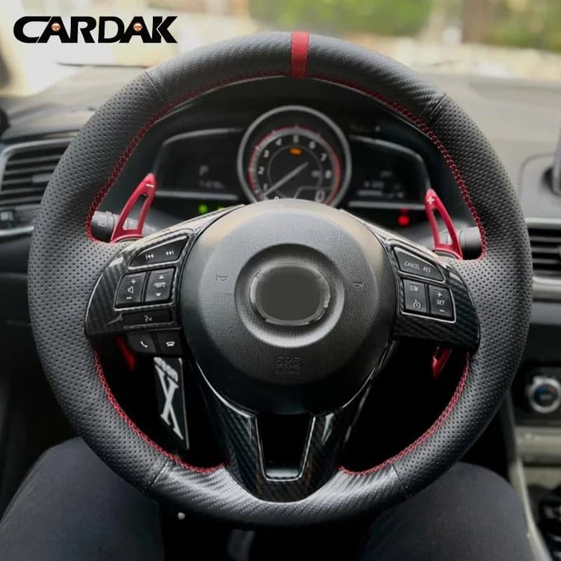 CARDAK carbon fibre cover for Mazda 3 Axela Mazda 6 Atenza Mazda 2 CX-5 2013 2014 2015 2016 2017