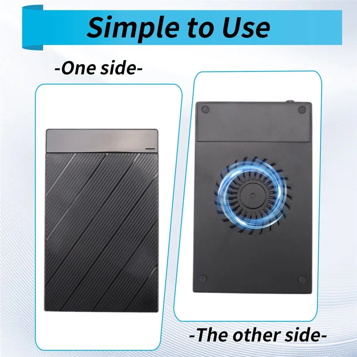 Case per HDD A46U da 2.5/3.5 Pollici, Box Esterno USB 3.0 per Disco Rigido, Installazione Senza Attrezzi, da SATA a USB per Laptop, Spina USA