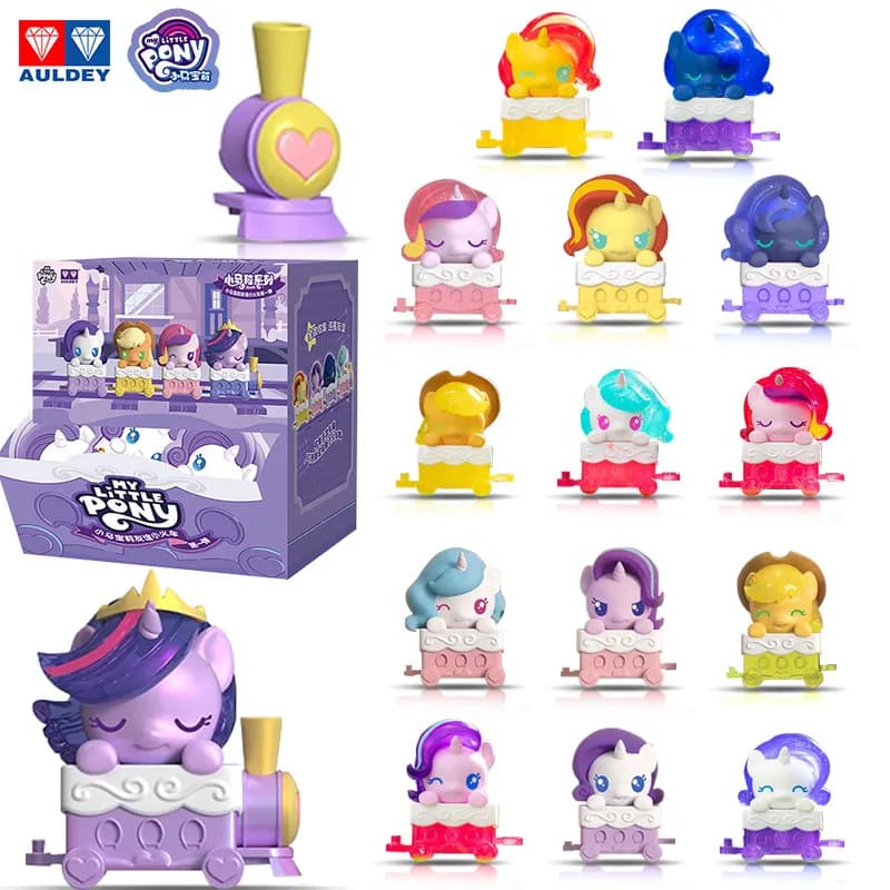 Auldey My Little Pony Twilight Sparkle Friendship Train Blind Box - Q-Cute Toys, Train and Doll Models, Kids Gifts