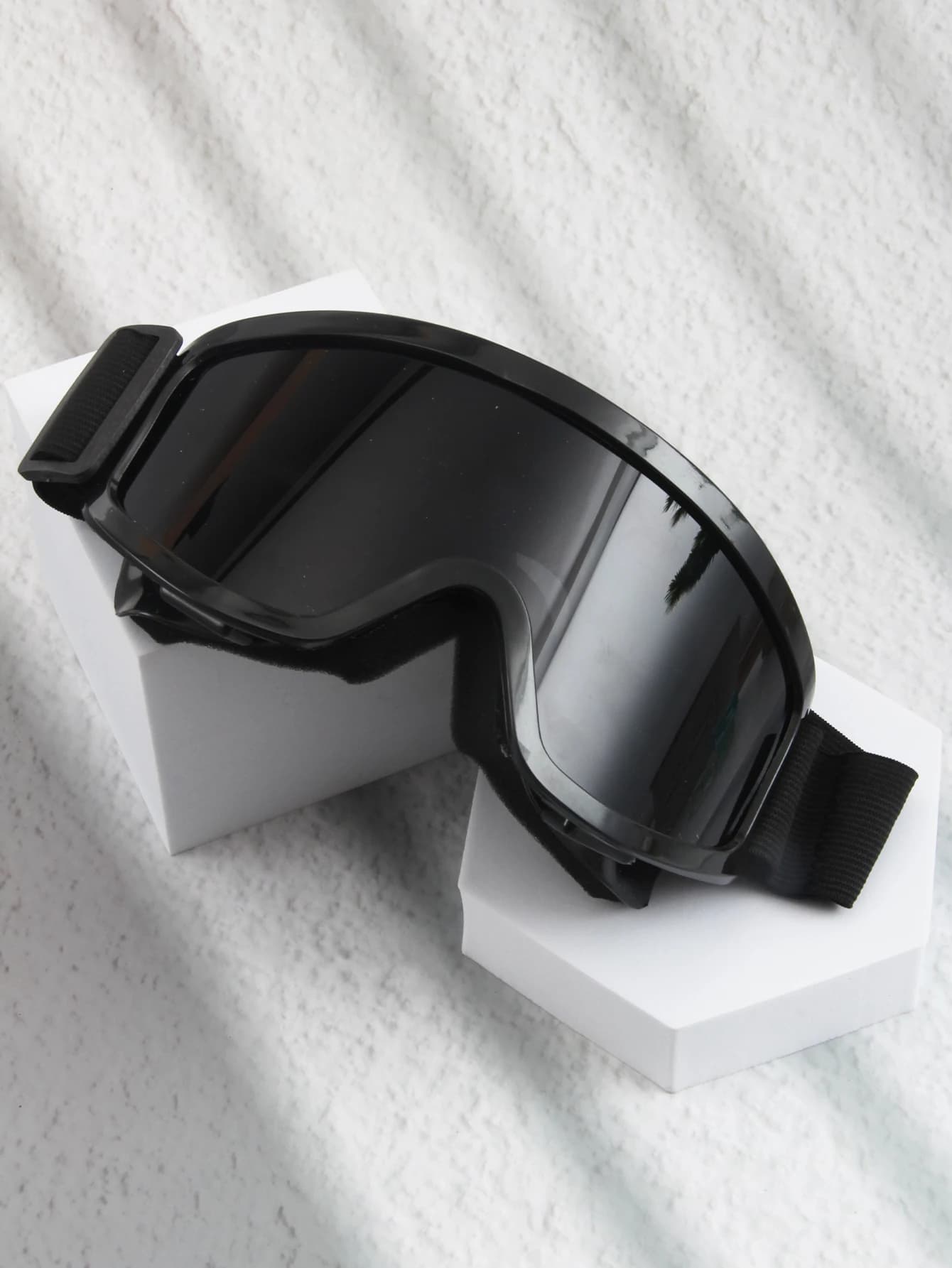 One-piece large-frame day and night ski goggles, padded windproof single and snowboard riding, high-definition mountaineering an