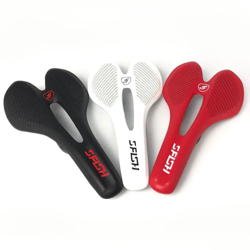 Carbon fiber cushion for road bike, microfiber, light, ultralight vacuum cover, carbon bottom, comfortable men