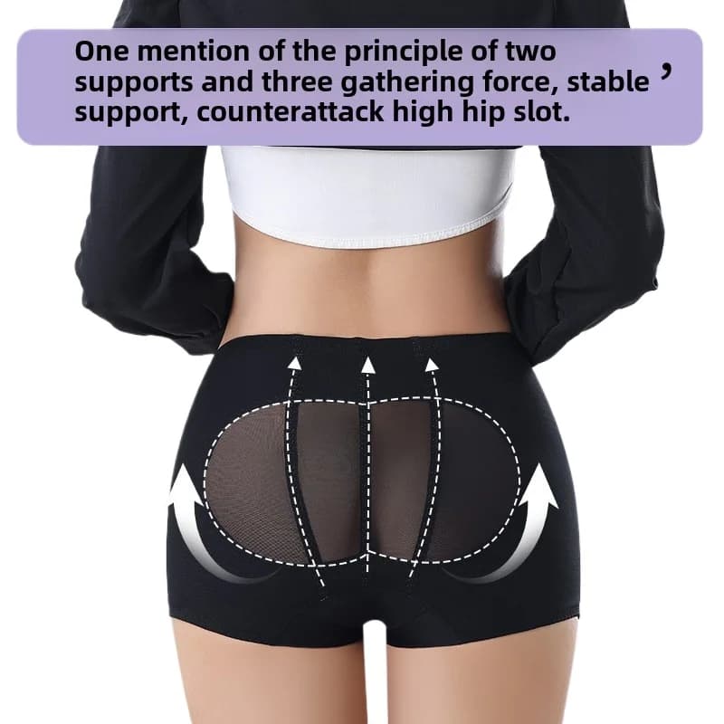 Popular trousers for belly and hips, underwear light security, short waist pants modelling after women's birth, leggings