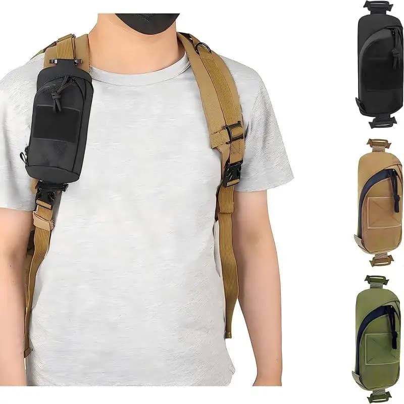 ‌ Zaino tattico Molle con tracolla Custodia multifunzionale per strumenti EDC Organizzatore compatto