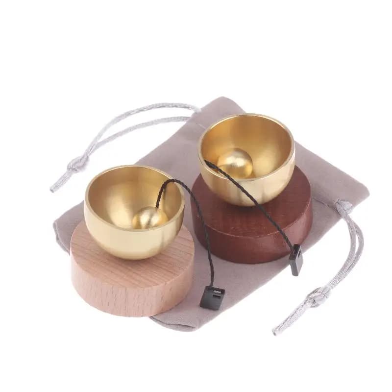 Mini Singing Bowl Set Portable Mini Meditation Sound Bowl For Yoga Meditation Chakra Self-Regulation Decompression Relaxation