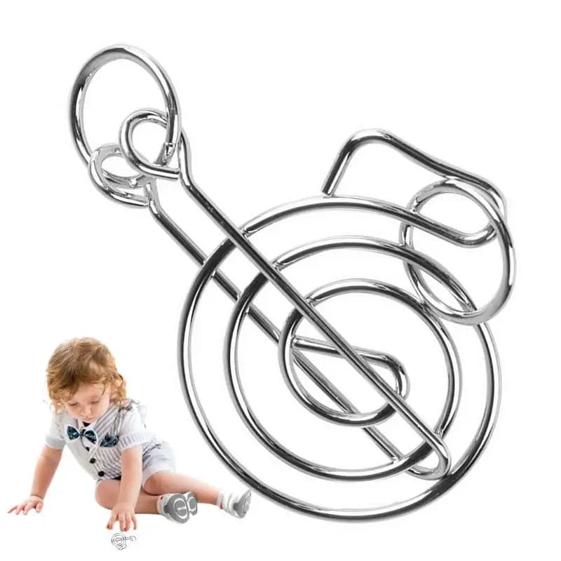 Wire Brain Teaser Montessori Puzzle Toy Mind rompicapo Puzzle bambini gioco interattivo per adulti Reliever giocattoli educativi per bambini