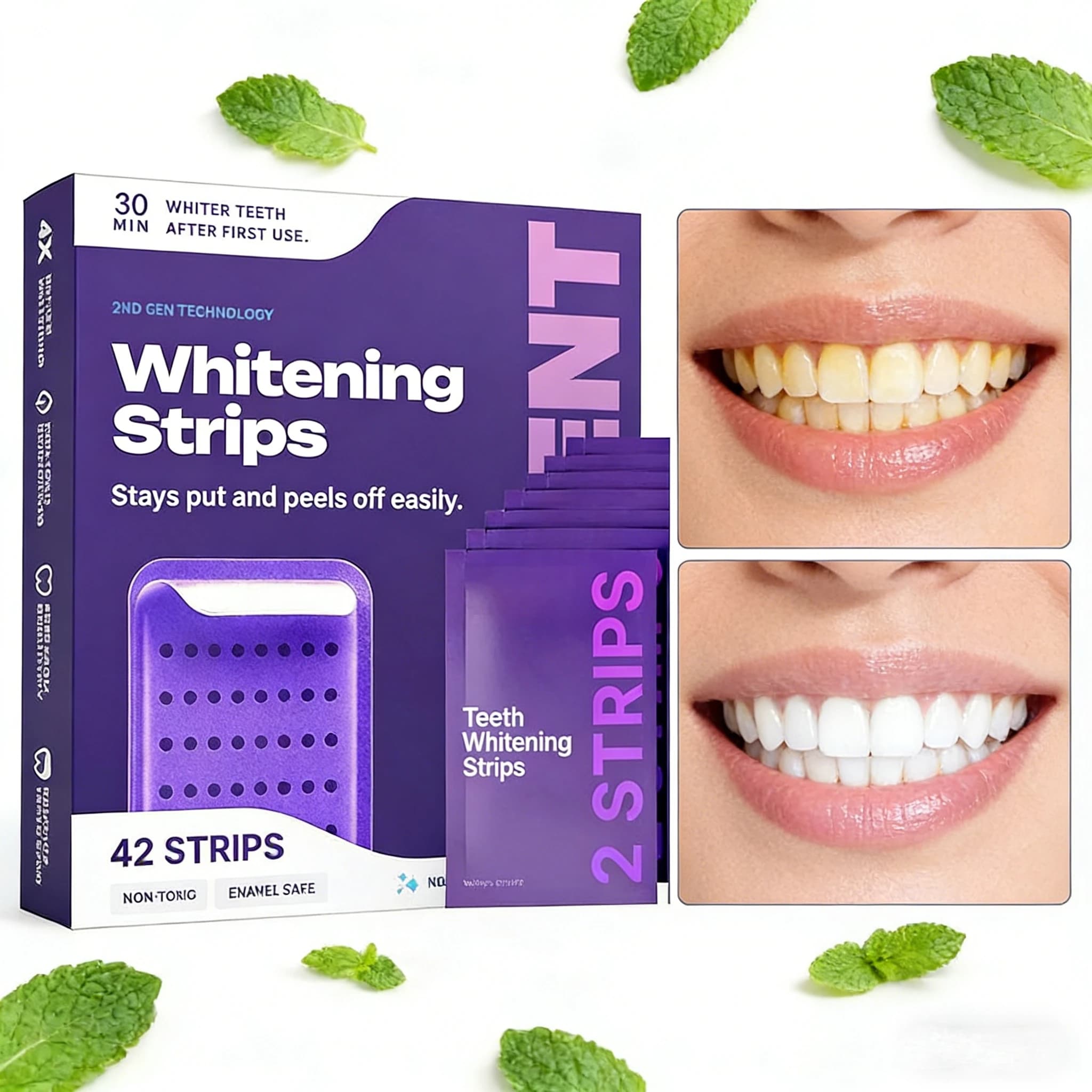 FINT Whitening Hinges for Tooth Renewable Tooths Pumps and Macchie Cleansing Hygiene Oral Hygiene Tools for Dental Whitening