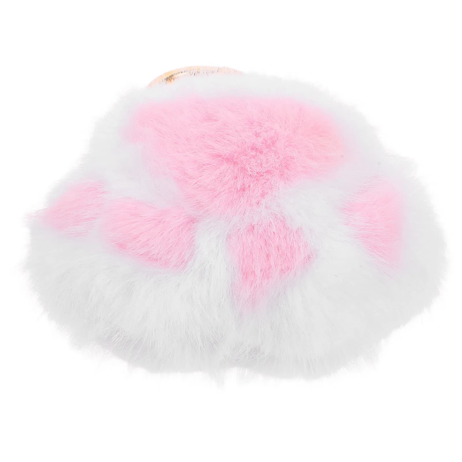 Cute Animal Paw Keychain Charm Soft Feel Kitten Design Bag Charm for Handbags Purses Wallets Keys Travel Cartoon Accessory