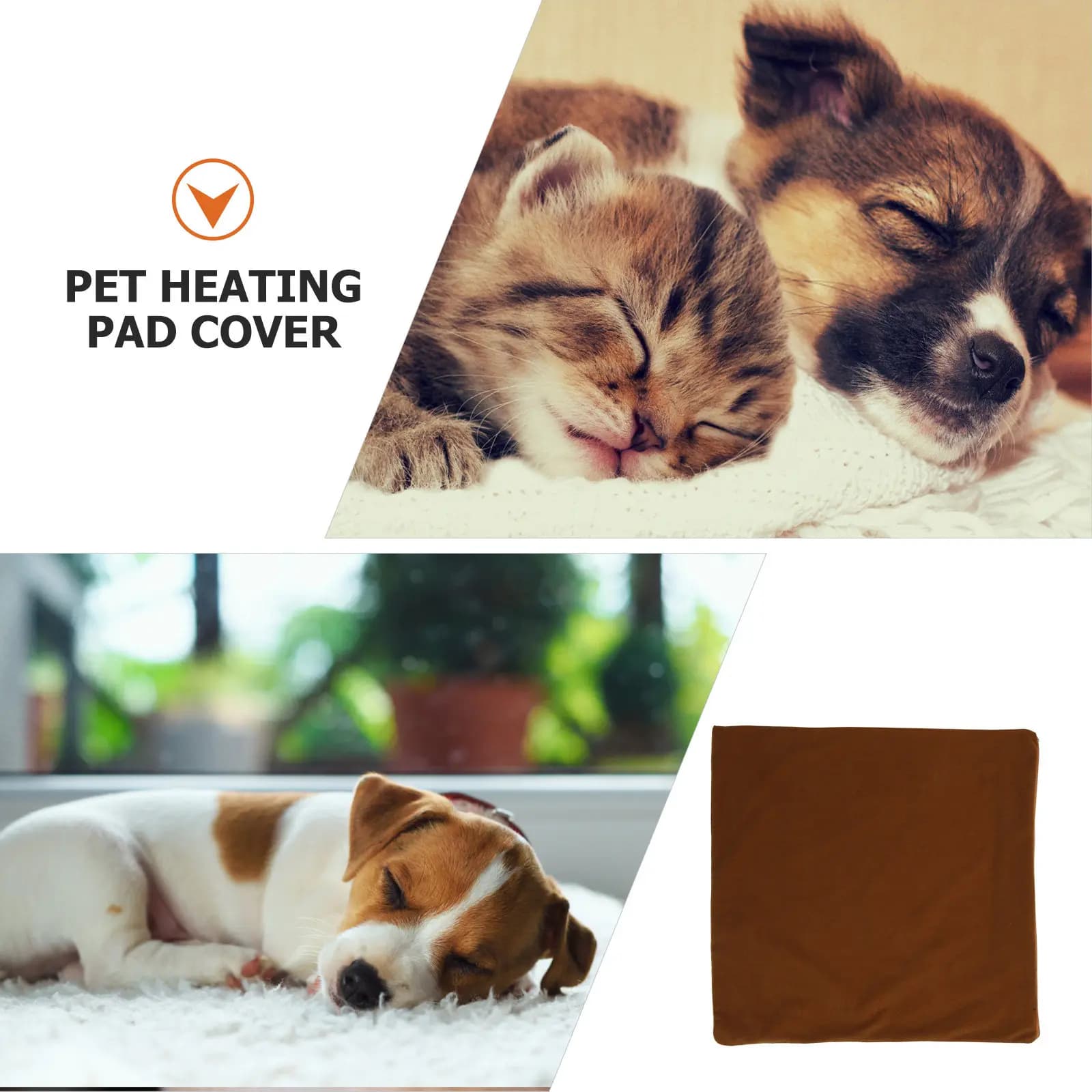 Copertura per Tappetino Riscaldante per Animali Domestici, Protezione per Coperta Elettrica, Copertura Lavabile e Resistente ai Graffi per Tappetino Riscaldante per Cani di Piccola Taglia, Ricambio per Animali Domestici