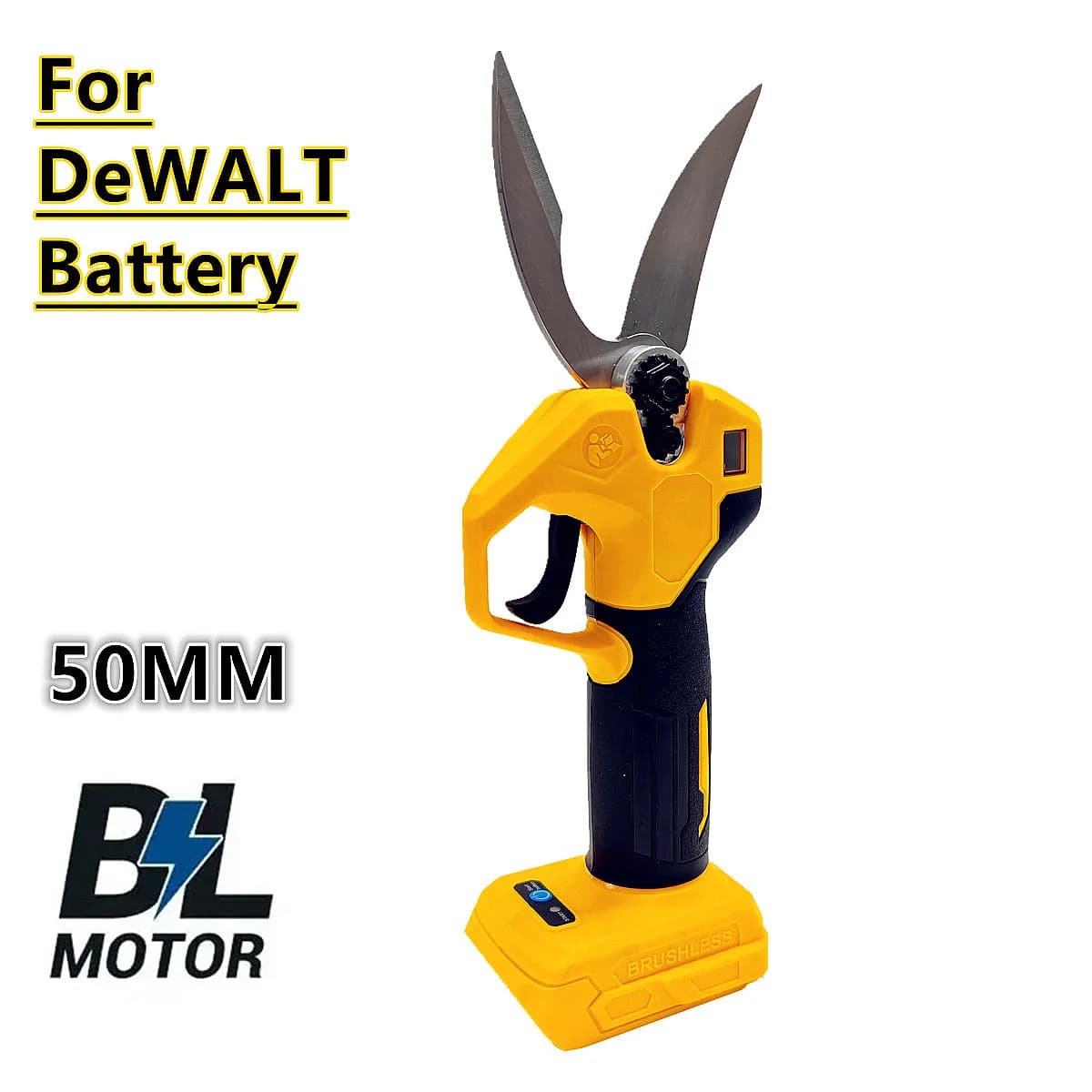 For DeWALT 20V 18V Battery Electric Scissors 50mm Brushless Bone Shears Garden Shears Potential Cutters Electric Tools