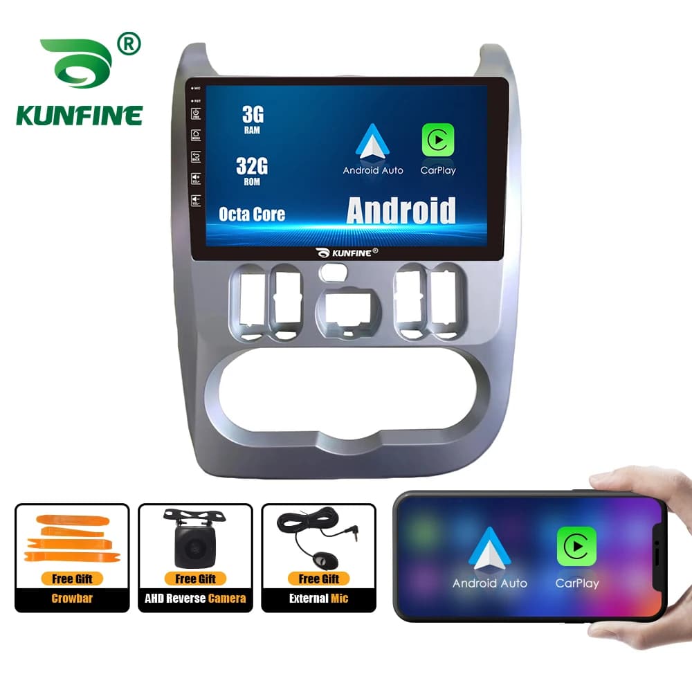 2Din Android Autoradio Per Renault Logan 2009-2016 2Din Auto Stereo GPS Lettore Video di Navigazione Carplay Android Auto BT WIFI 4G H