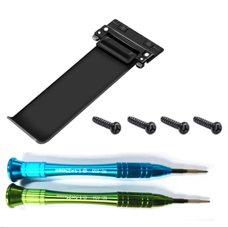 Per Nintendo Switch Host Staffa posteriore Cavalletto Supporto per copertura posteriore Staffa per guscio del piede con kit di strumenti di riparazione per accessori NS