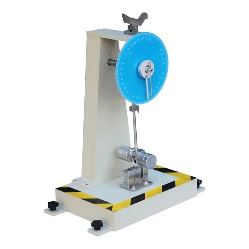 Tester di resistenza agli urti a pendolo per plastica, tester di resistenza agli urti per isolanti ceramici