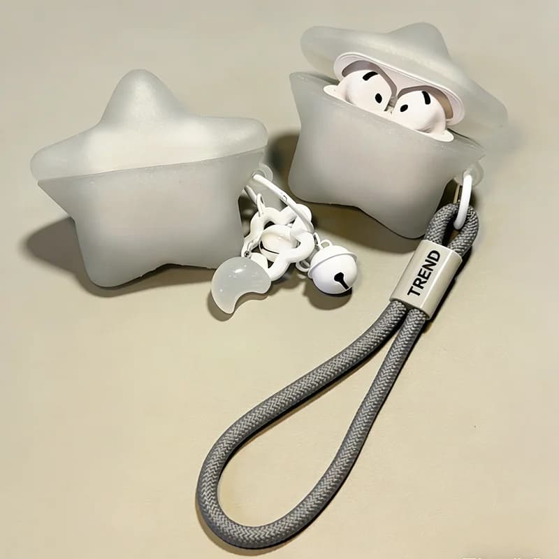 Nuova custodia per AirPods Pro 3 2 AirPods 4 3 2 1 silicone Anti-perso protettiva per Apple Airpods Coperture Antiurto Cuffie Proteggi