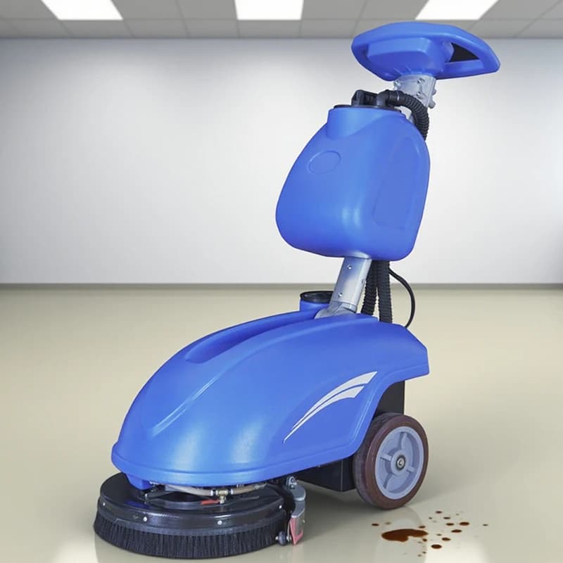 Spazzatrice per pavimenti Macchine per la pulizia Macchina per l'aspirazione e la pulizia autopulente Guida su asciugatrice automatica Lavaggio per pavimenti