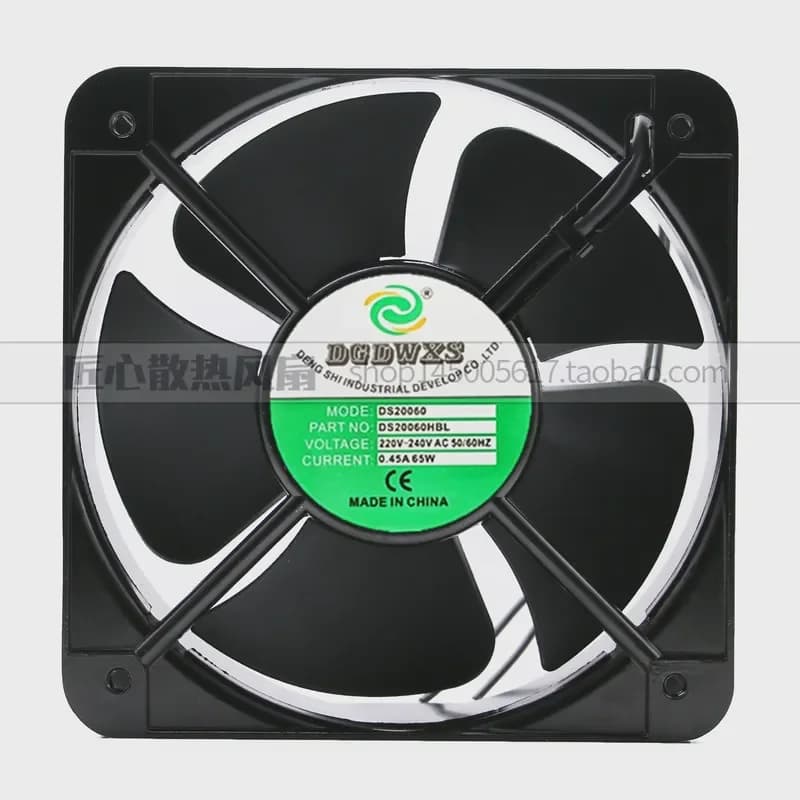 Genuine DGDWXS DS20060HBL Cabinet Cooling Fan for 220VAC 0.45A 65W 20060