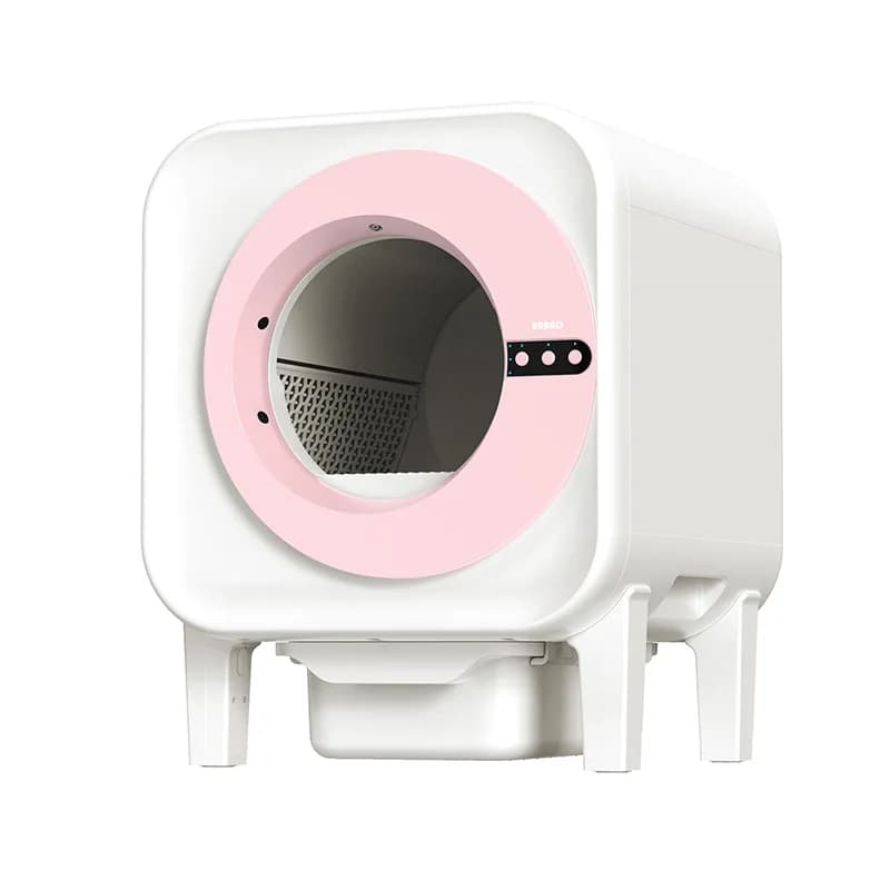 Hot Smart Cat Litter Box Closed New air Purification Deodorization Anti-splash Cat Toilet Automatic Cleaning Cat Litter Box