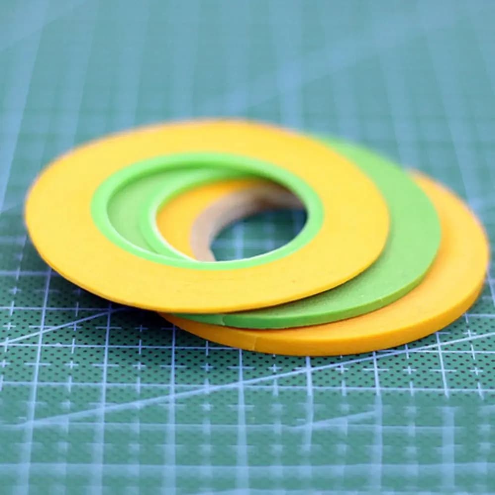 Linea fine Modello Nastro di copertura Spruzzo Mestiere Mascheratura speciale Strumenti larghi Accessorie 1mm/2mm/3mm Modello fai da te Nastro di copertura Linea sottile
