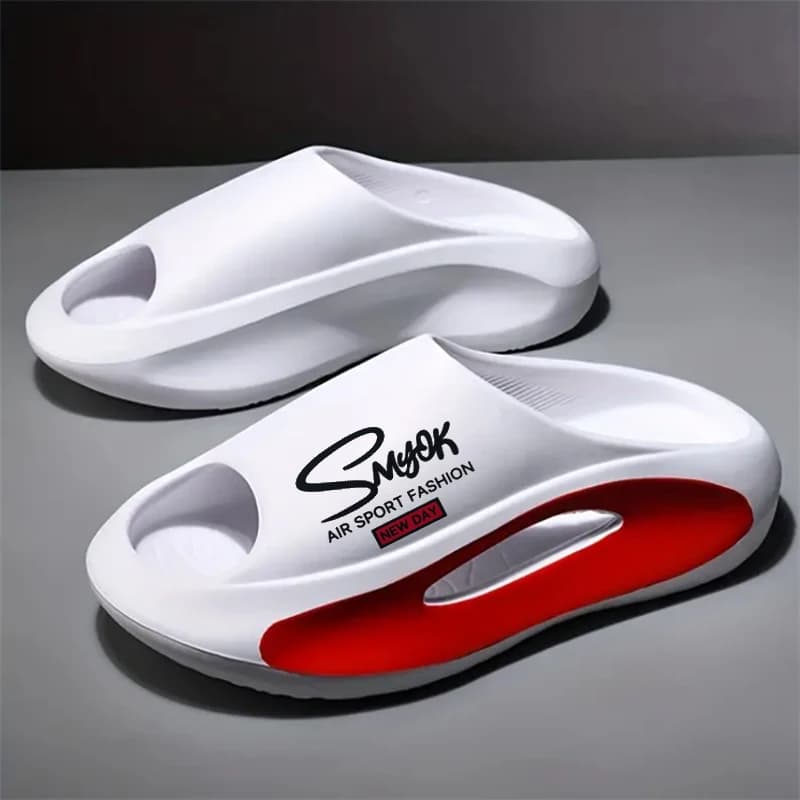 New Casual Innovative Design Men Slippers Women Eva Soft Sole Lightweight Home Slippers High-Quality Exclusive Brand Slippers