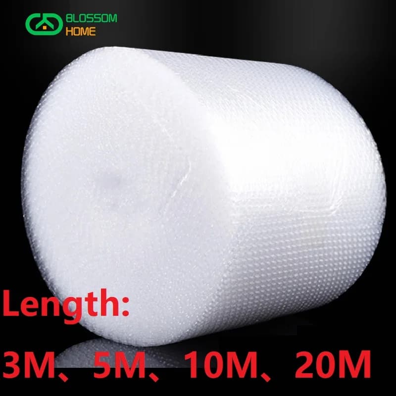 Lunghezza 3M 5M 10M 20M Carta a bolle addensata Pellicola a bolle Rotolo di carta da imballaggio Borsa antiurto Imballaggio Express Foam