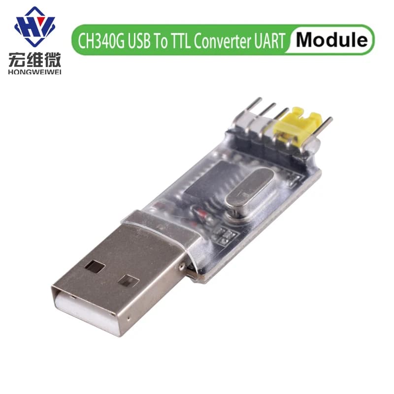 Modulo scheda di memoria flash CH340G Cavo di download microcontrollore da USB a TTL STC per nove scrittori
