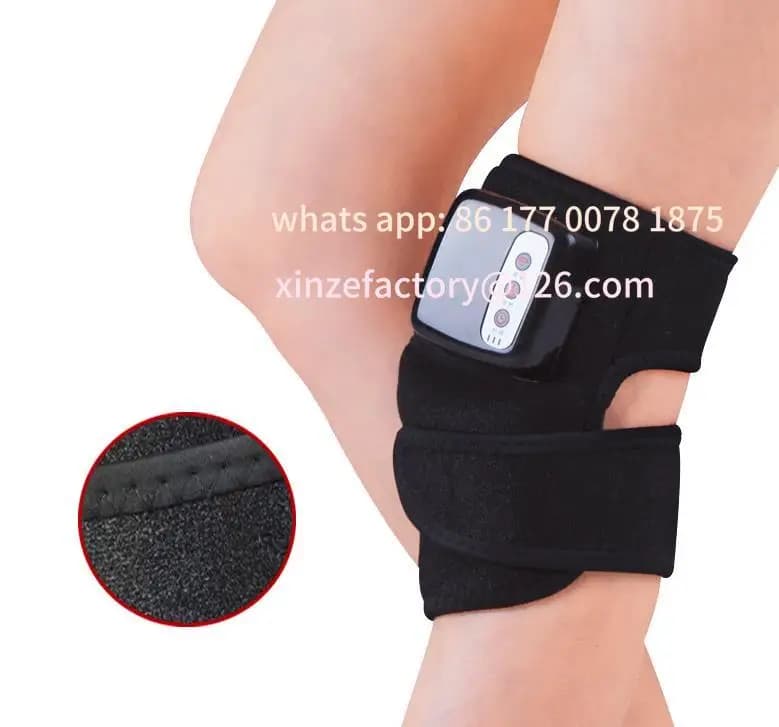 Supporto per Ginocchio Personalizzabile con Massaggio, Terapia Magnetica e Vibrazione per Alleviare il Dolore da Artrite, Riabilitazione e Fisioterapia