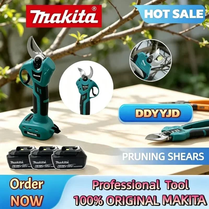 Garden Pruner Tool For Makita Battery Professional Makita Cordless Electrician Scissors Pruning Shears Cutter Wireless Drills