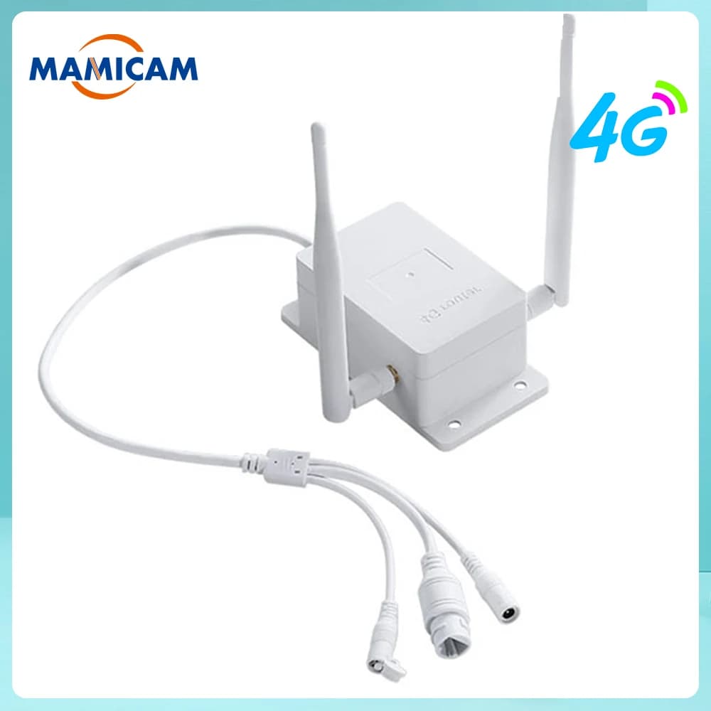 Router di scheda SIM 3G 4G sbloccato impermeabile IP66 con modulo industriale 3 antenne 5dbi per telecamera IP Wireless WIFI AHD
