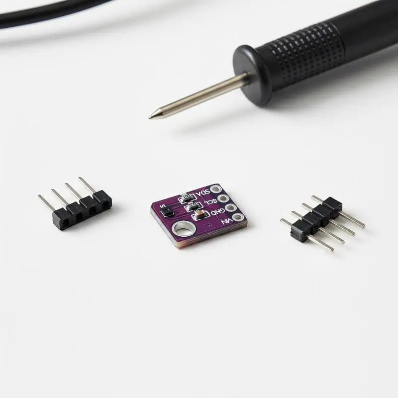 SHT40 SHT41 SHT45 Digital Temperature Humidity Sensor Module I2C High Accuracy Breakout Board Raspberry Pi Electronic