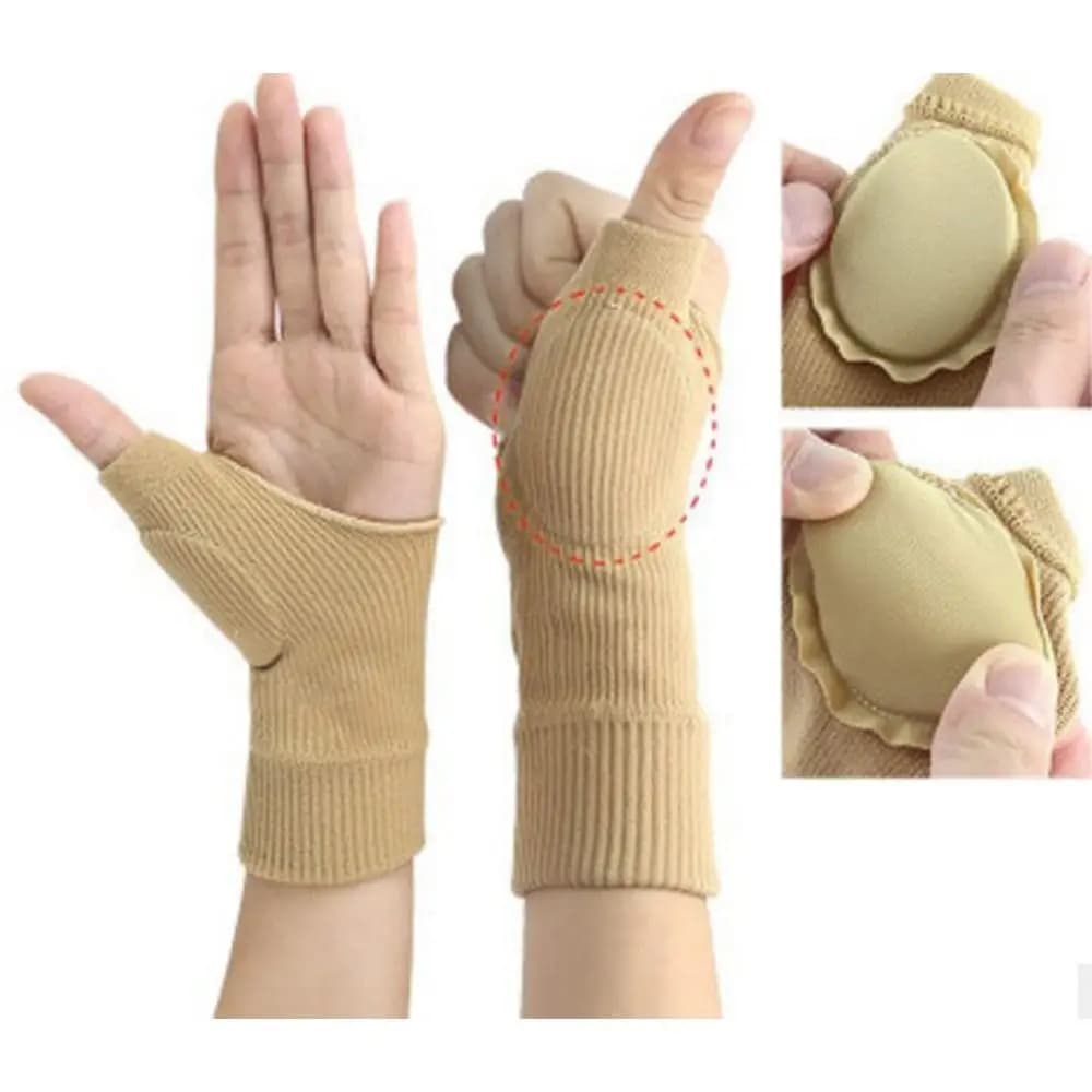 1 paio NUOVO supporto per polso traspirante tutore elastico morbido tenosinovite tutore per la cura delle mani tutore di compressione mano